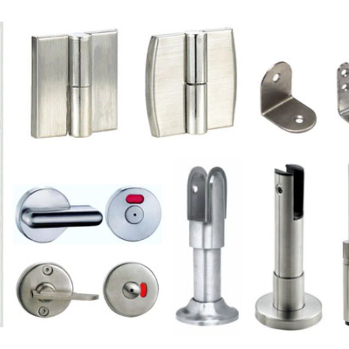Chân vách ngăn vệ sinh inox 316
