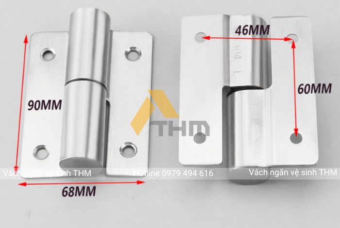 Hướng dẫn cách lắp bản lề vách ngăn vệ sinh chuẩn xác 100%