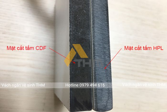Hướng dẫn phân biệt vách ngăn vệ sinh CDF và Compact HPL