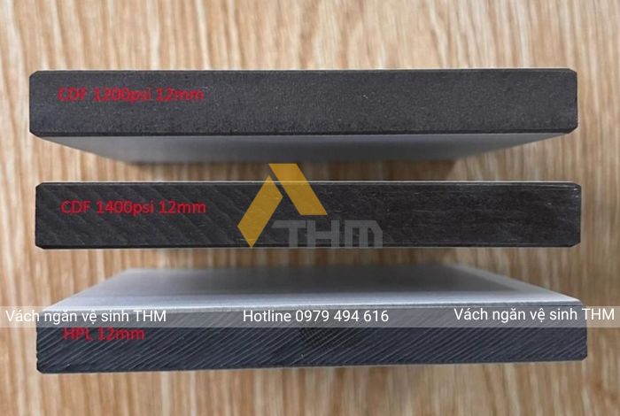Hướng dẫn phân biệt vách ngăn vệ sinh CDF và Compact HPL
